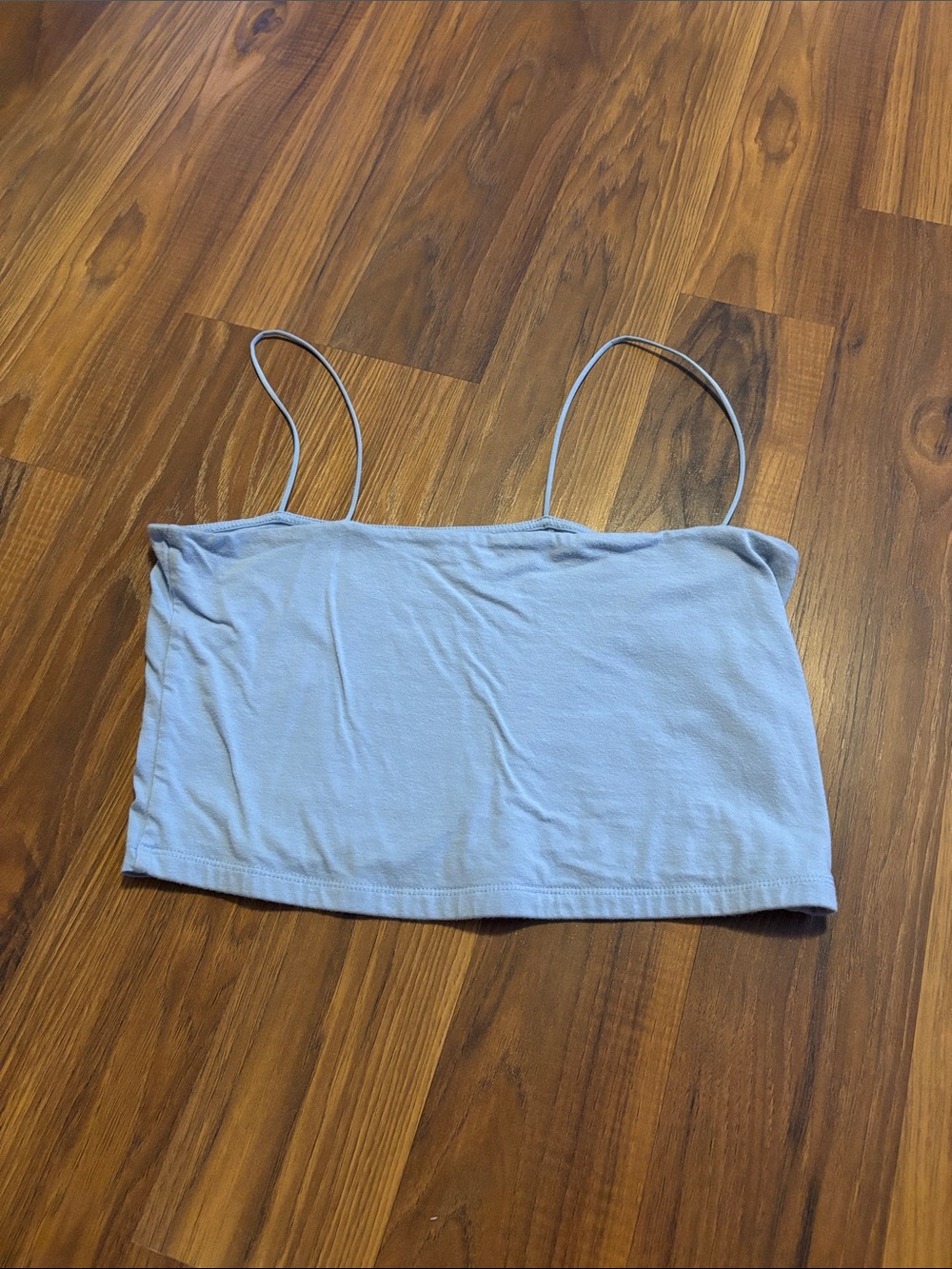 Aeropostale Light Blue Spaghetti Strap Crop Cami
